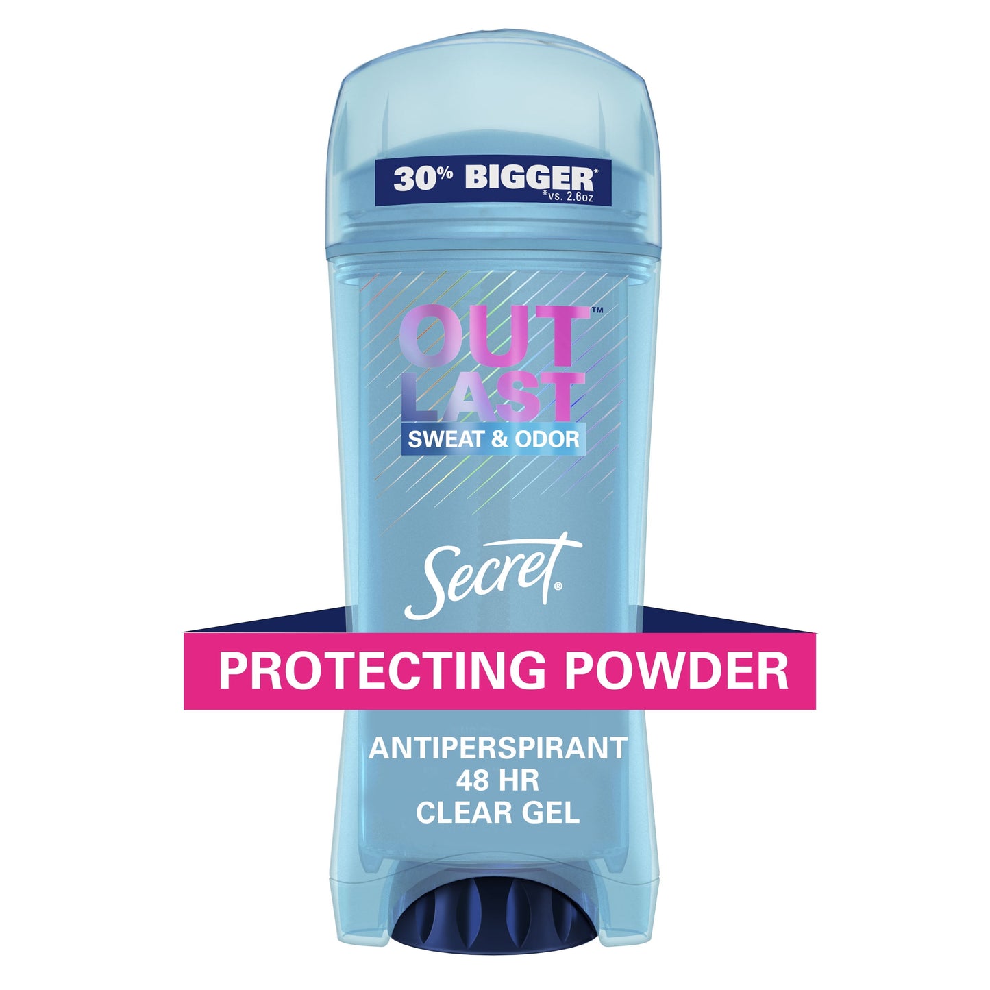 Secret Outlast Clear Gel Antiperspirant Deodorant for Women, Protecting Powder, 3.4 oz