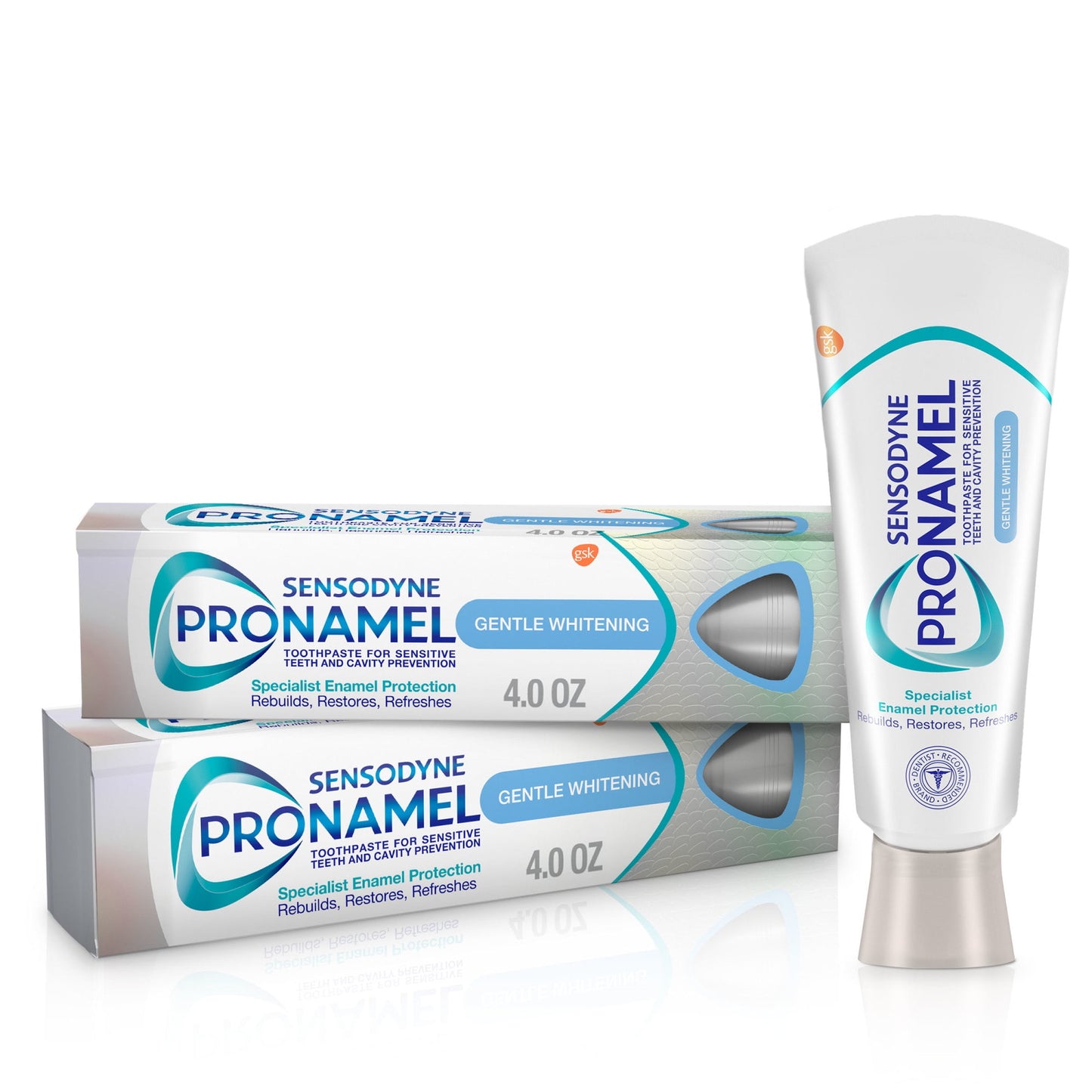 Sensodyne Pronamel Gentle Whitening Sensitive Toothpaste, Alpine Breeze 4 Oz, 2 Pack