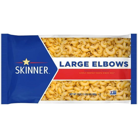 Skinner Large Elbows Pasta, 24-Ounce Bag
