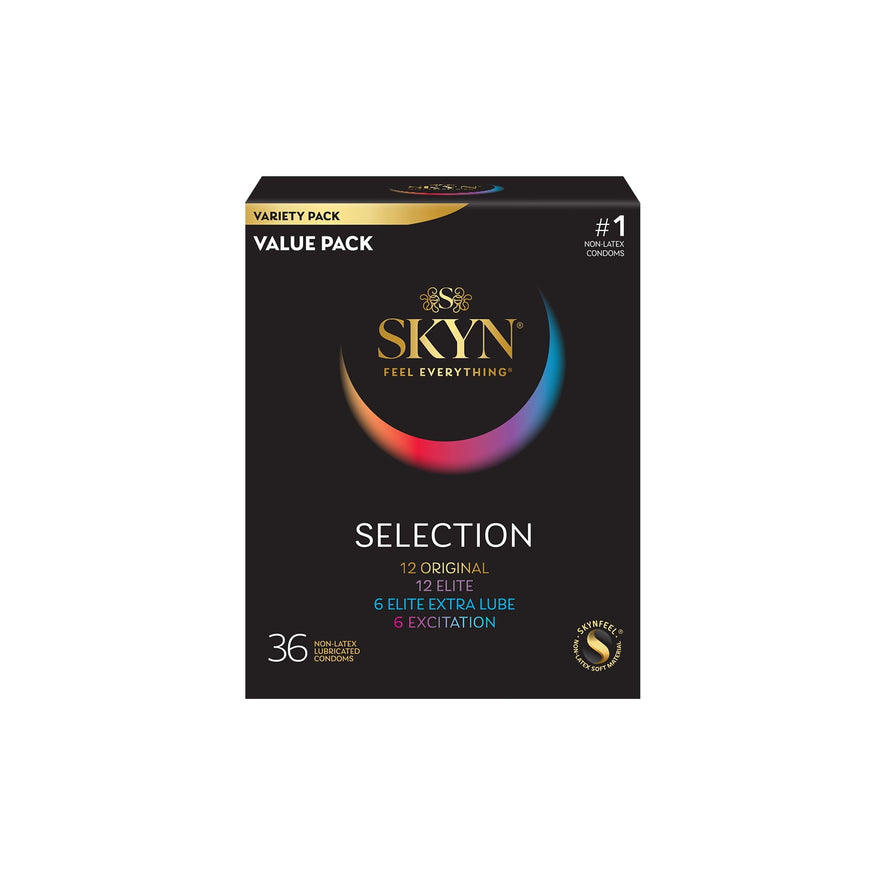 Skyn Selection Non-Latex Lubricated Condoms, 36 Count instafresh Skyn Selection Non-Latex Lubricated Condoms, 36 Count instafresh