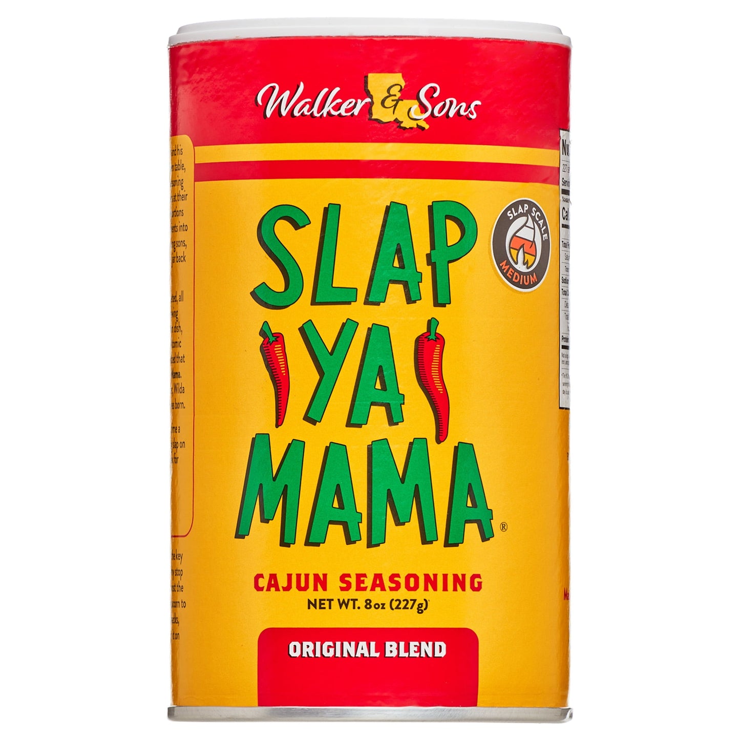 Slap Ya Mama Seasoning, 8oz Canister