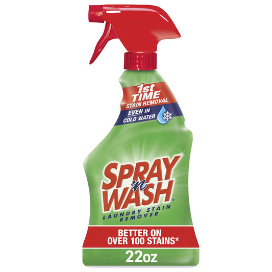 Spray 'n Wash Pre-Treat Laundry Stain Remover Spray, 22oz