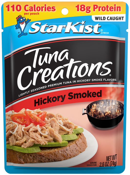 StarKist Tuna Creations, Hickory Smoked, 2.6 oz Pouch