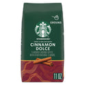 Starbucks Arabica Beans Cinnamon Dolce, Light Roast, Ground Coffee, 11 oz