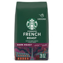 Starbucks Arabica Beans French Roast, Dark Roast, Ground Coffee, 28 oz