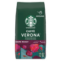 Starbucks Caffè Verona, Dark Roast Ground Coffee, 100% Arabica, 12 oz