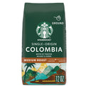 Starbucks Colombia Ground Coffee, Medium Roast, 12 oz