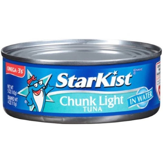 Starkist Chunk Light Tuna In Water