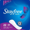Stayfree Classic Pads, Super Long, 22 Ct