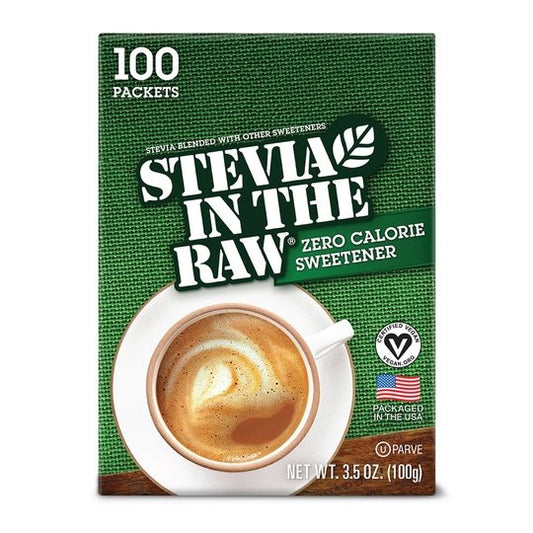 Stevia In The Raw Zero Calorie Sweetener, 100 count, 3.5 oz