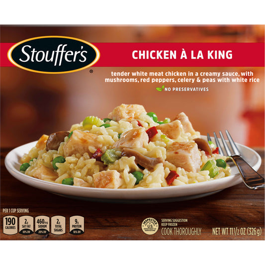 Stouffer's Chicken A La King Frozen Meal, 11.5 oz (Frozen)