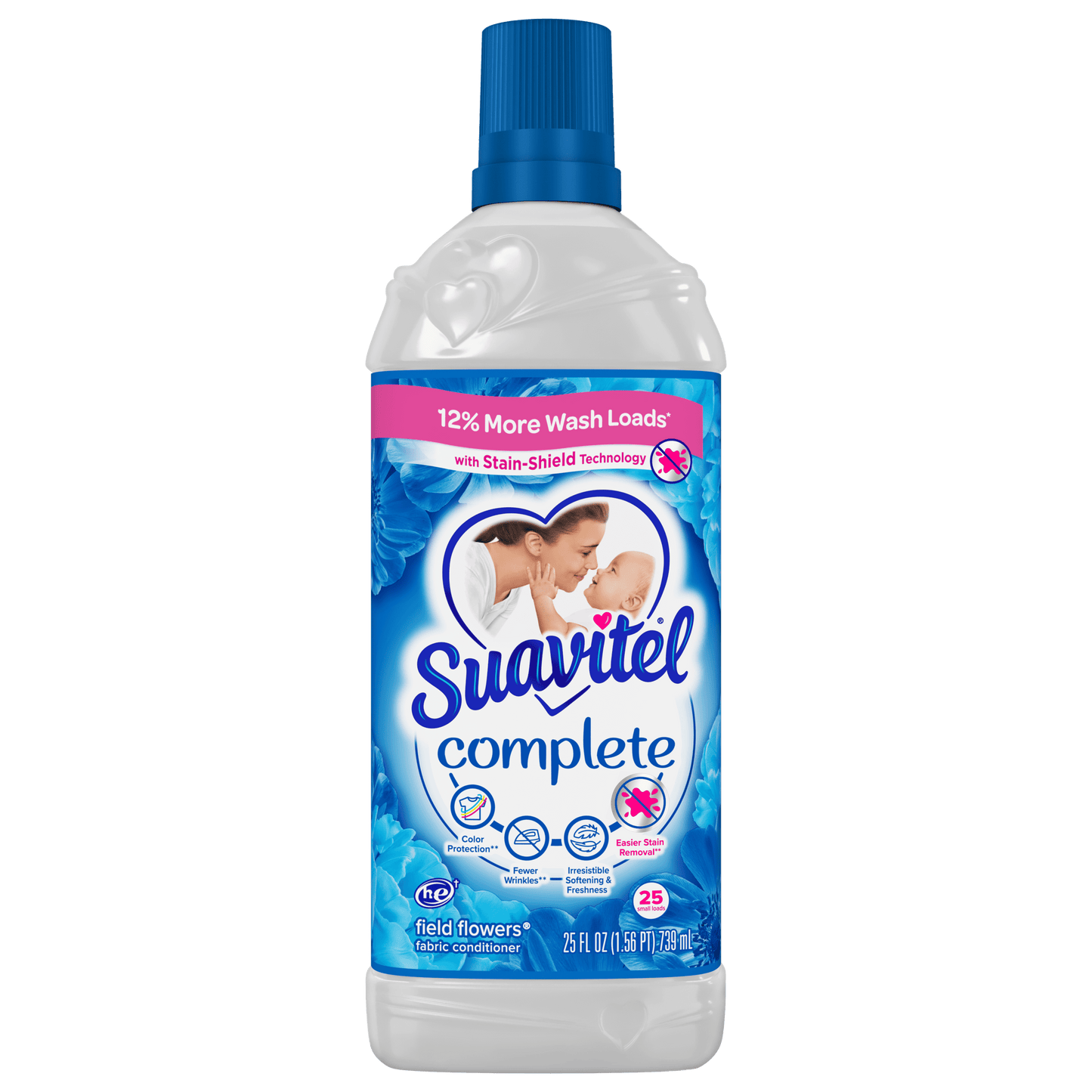 Suavitel Complete Fabric Softener Field Flowers, 25 Oz