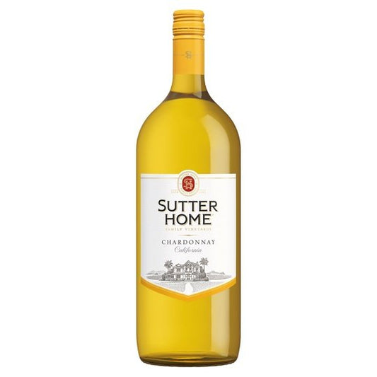 Sutter Home Chardonnay White Wine, 1.5 L Bottle