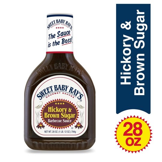 Sweet Baby Ray's Hickory & Brown Sugar Barbecue Sauce 28 oz