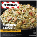 TGI Friday's Spinach Artichoke Chicken with Rice, 11oz