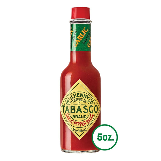 Tabasco Cayenne Garlic Pepper Sauce 5 oz