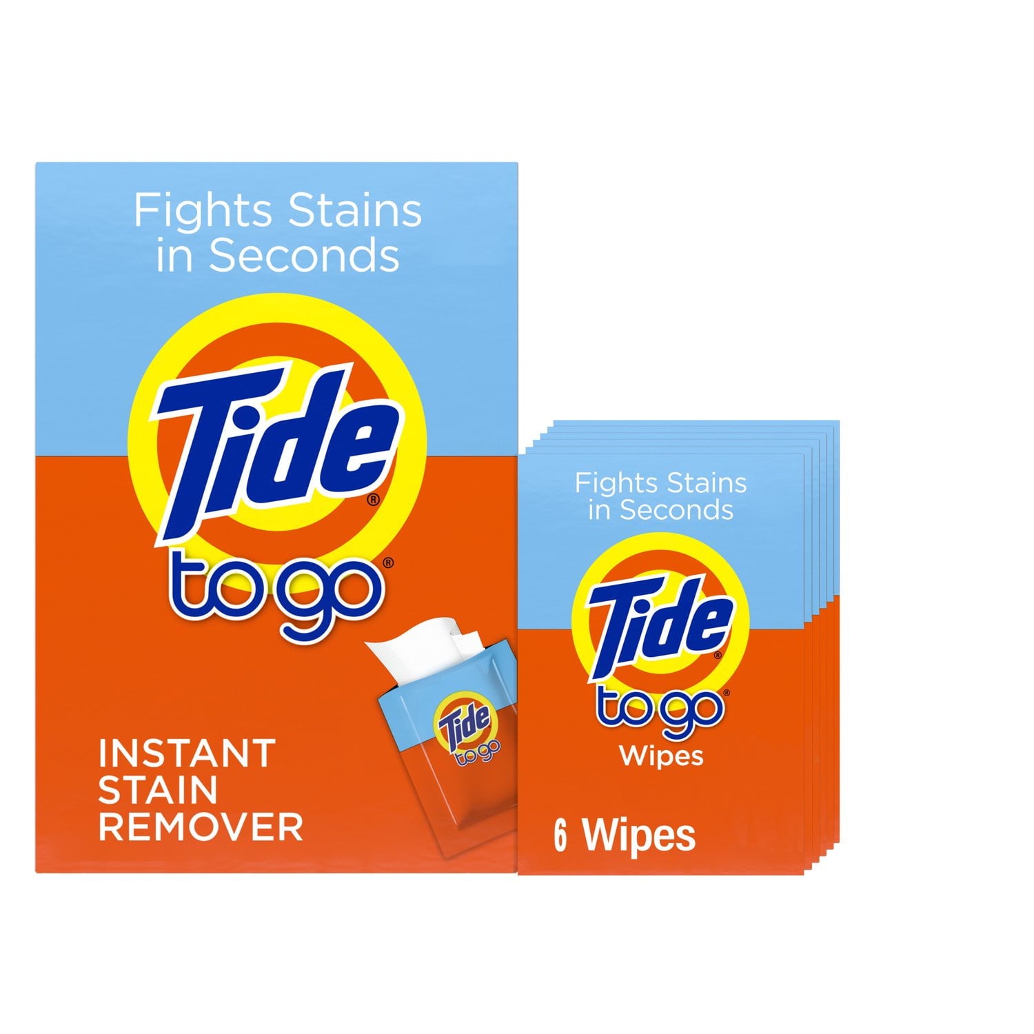 Tide To Go Instant Stain Remover Wipes, Laundry and Carpet Spot Cleane ...