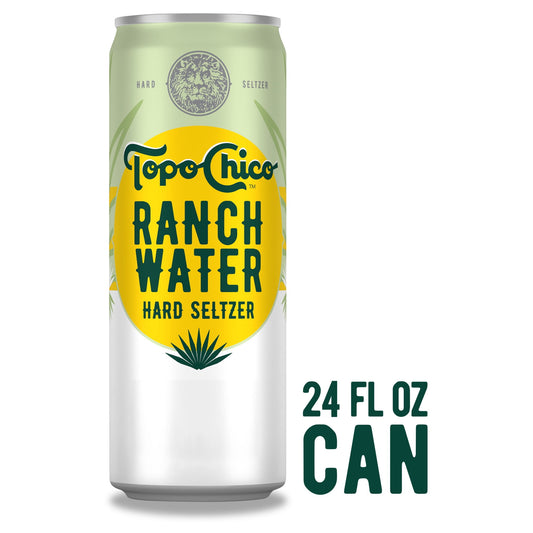 Topo Chico Ranch Water Original Hard Seltzer, 24 fl oz Can, 4.7% ABV