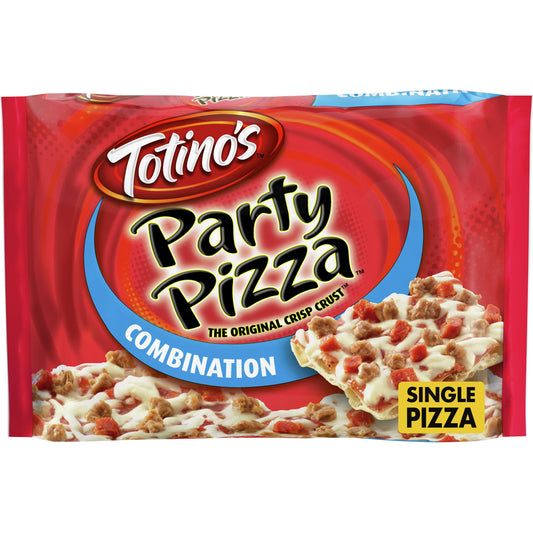 Totino's Party Pizza, Combination, Frozen Pizza, 10.7 oz, 1 Ct