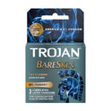 Trojan Sensitivity Bareskin Lubricated, Latex Condoms, 3ct