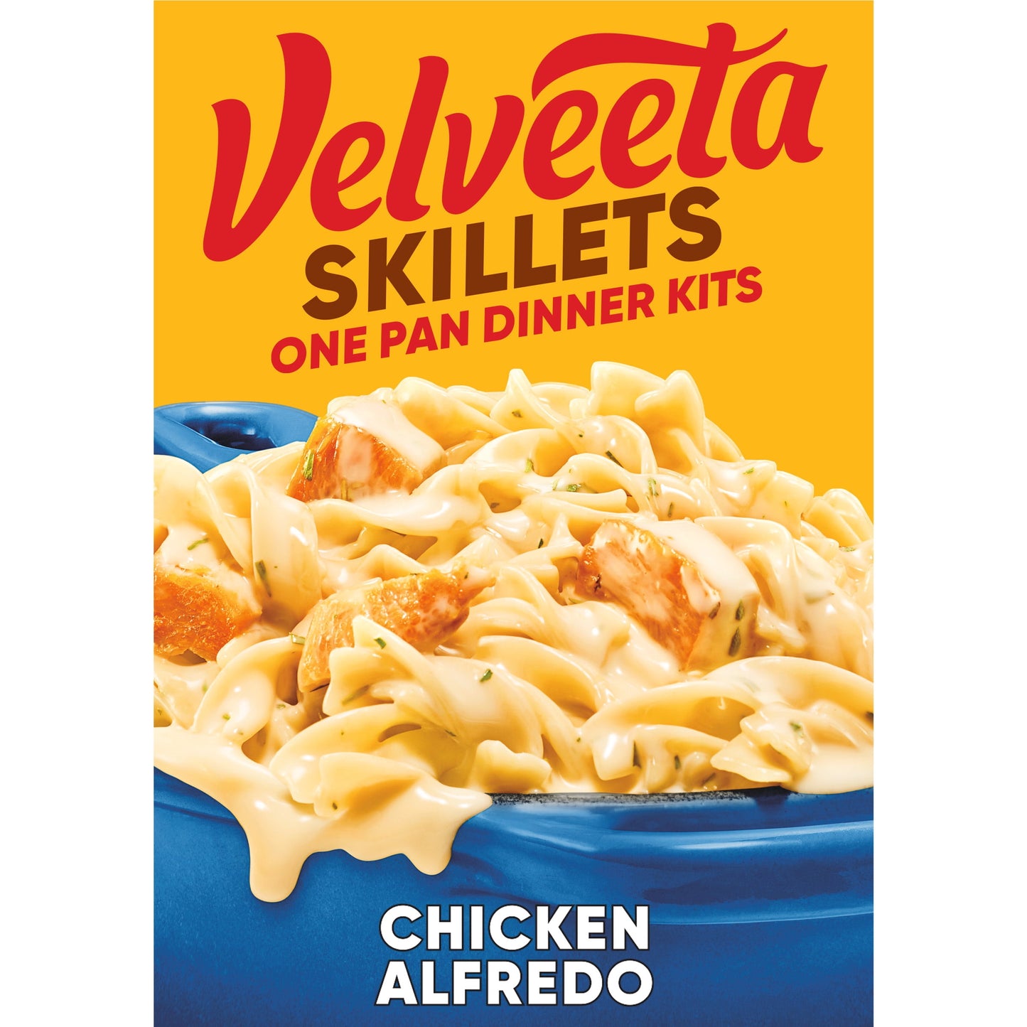 Velveeta Skillets Chicken Alfredo Dinner Kit, 12.5 oz Box