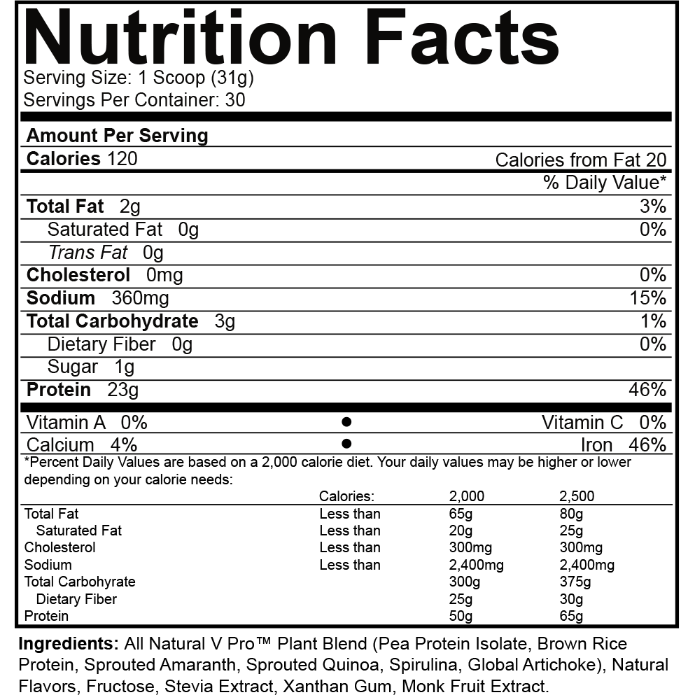 NutraKey V Pro 30 Servings