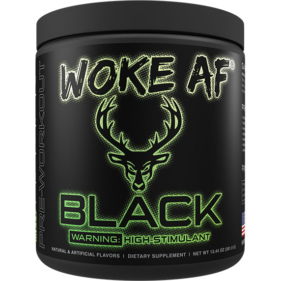 Bucked Up Woke AF Black 30 Servings