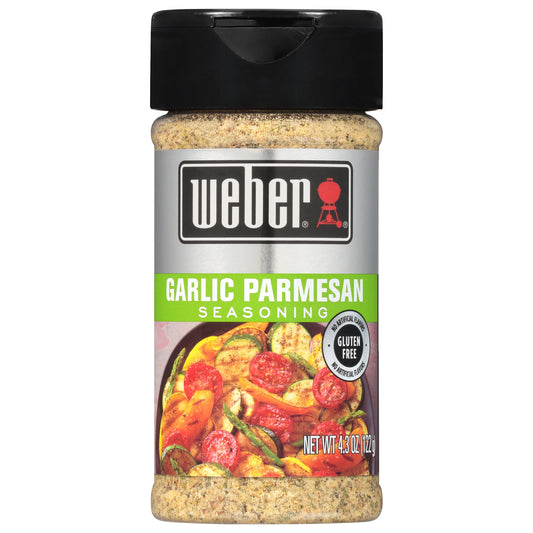 Weber Garlic Parmesan Seasoning, 4.3 oz