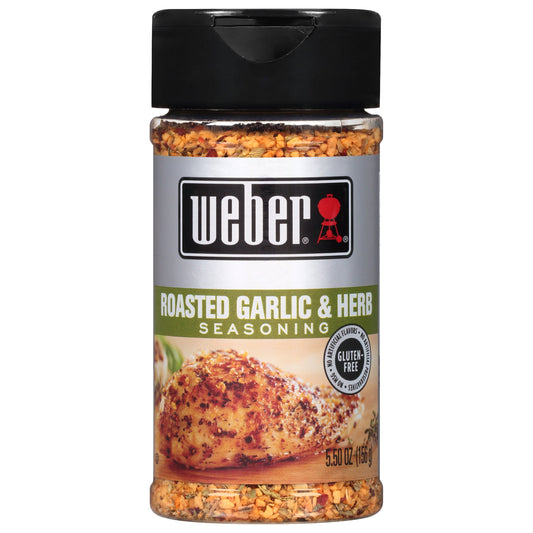 Weber Roasted Garlic & Herb Seasoning, 5.5 oz