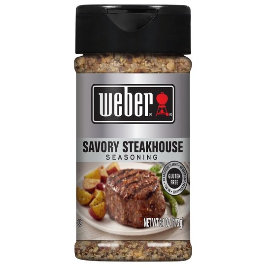 Weber Savory Steakhouse Seasoning, 6.1 oz