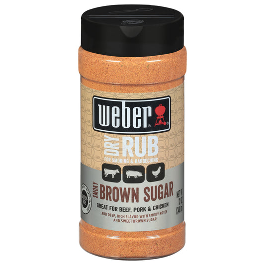Weber Smoky Brown Sugar Dry Rub, 12 oz
