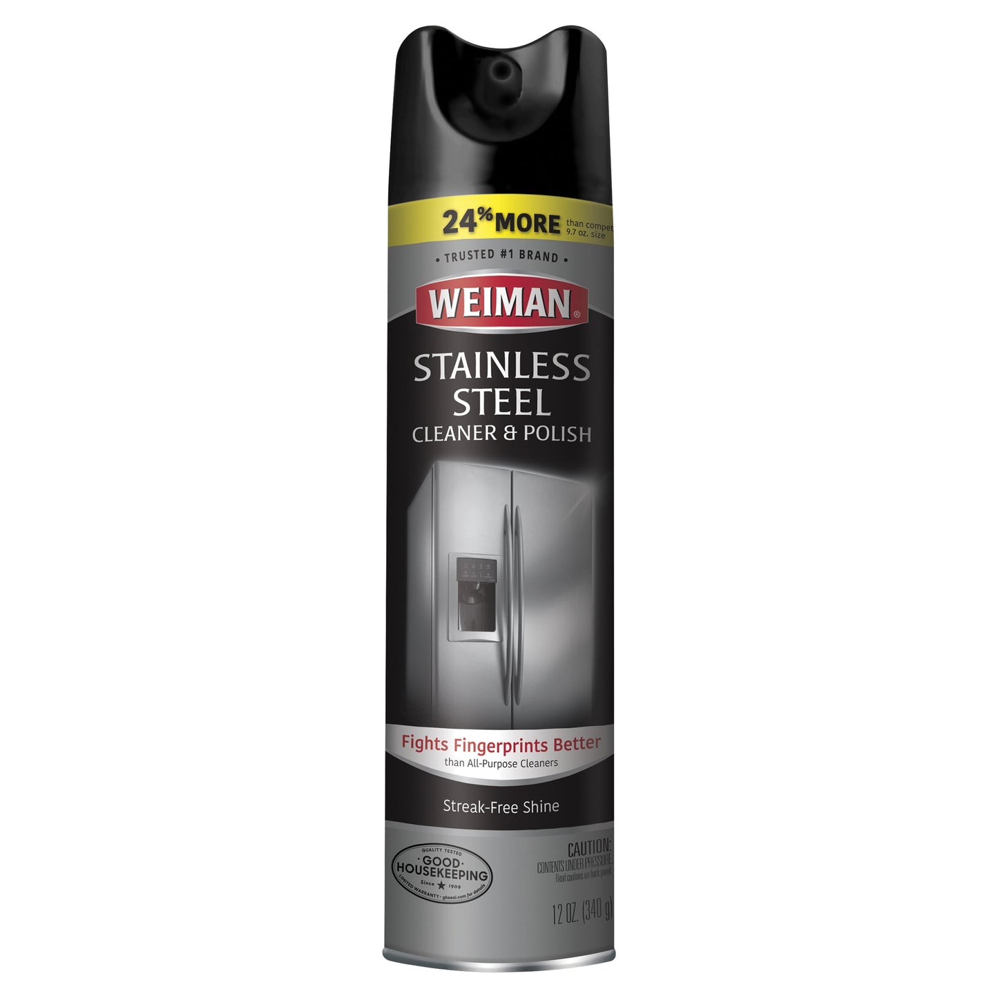 Weiman Stainless Steel Kitchen Appliance Cleaner & Polish, 12 oz