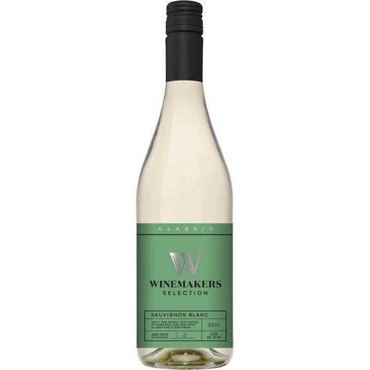 Winemakers Selection Classic Series Sauvignon Blanc Australia White Wine, 750 ml Glass, ABV 12.00%