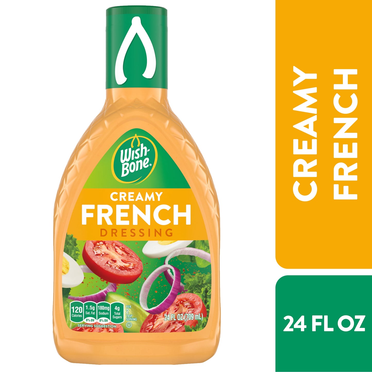 Wish-Bone Creamy French Dressing, 24 FL OZ