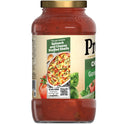 Prego Chunky Garden Combo Spaghetti Sauce, 23.75 oz Jar