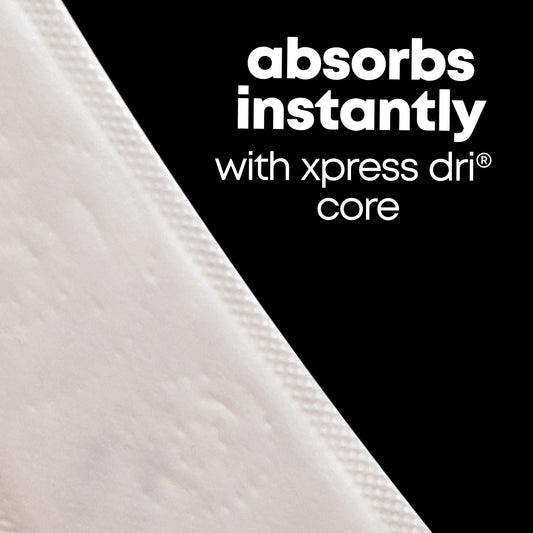 U by Kotex Clean & Secure Panty Liners, Light Absorbency, Regular Length, 129 Count