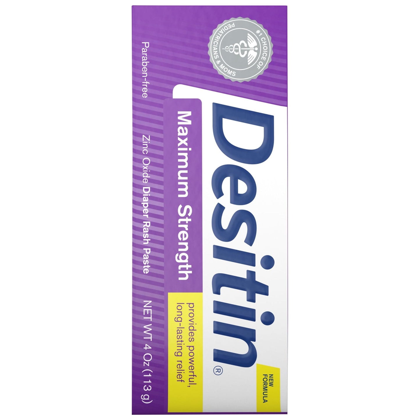 Desitin Maximum Strength Baby Diaper Rash Cream with Zinc Oxide, 4 oz