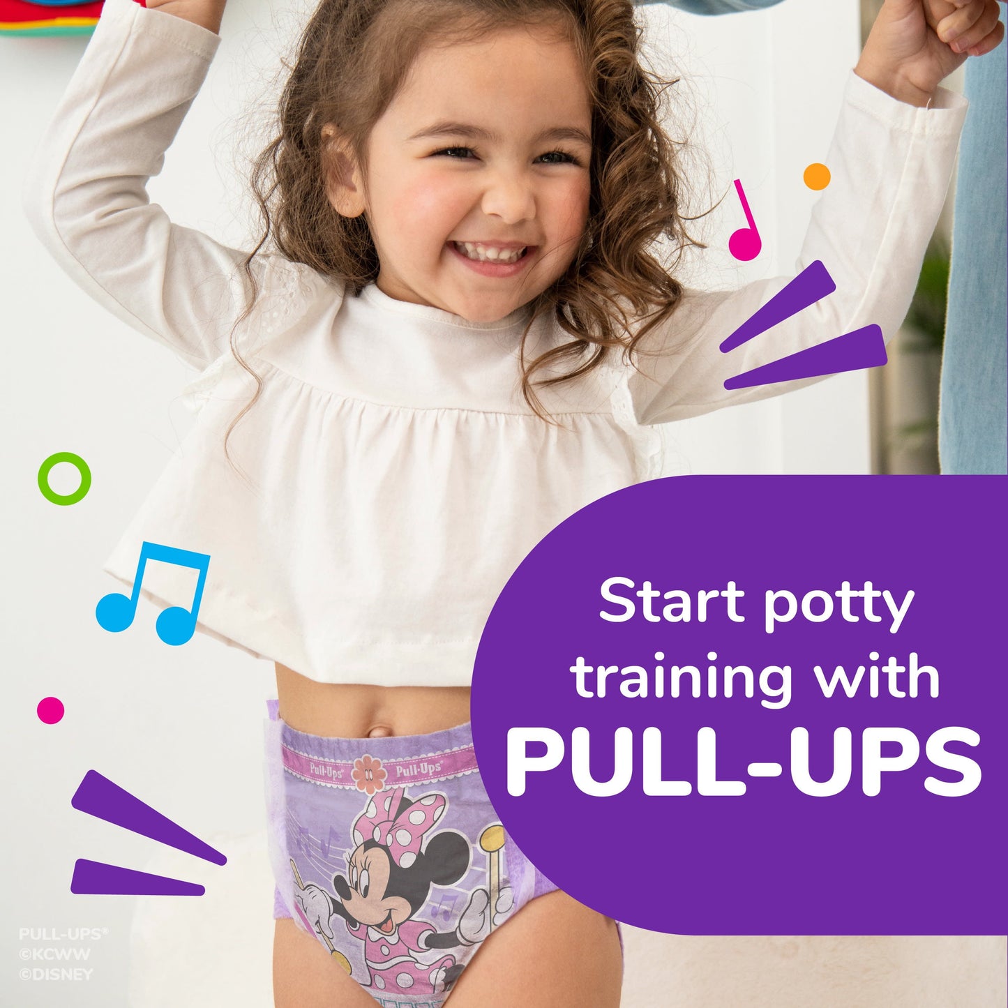 Pull-Ups Girls' Potty Training Pants, 2T-3T (16-34 lbs), 78 Count