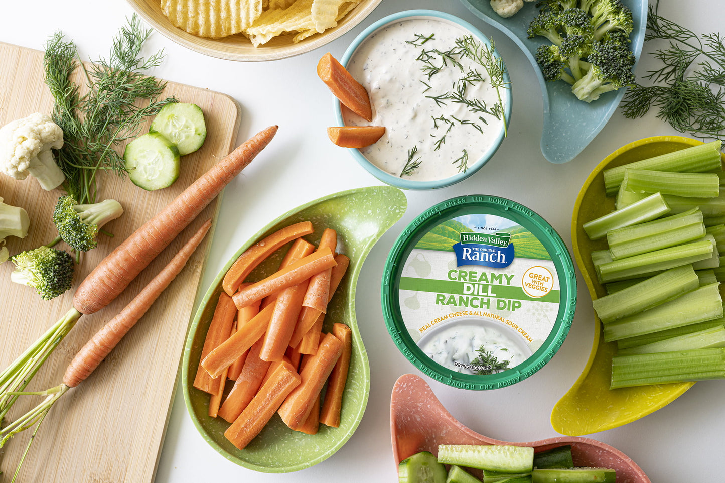 Hidden Valley Ranch Buttermilk Ranch Dip,12oz (Allergens Not Contained: Fish Free)