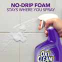 OxiClean plus Bleach, No Drip Foam, Mold & Mildew Bathroom Stain Remover 30 oz.