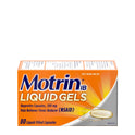 Motrin IB Liquid Gels, Ibuprofen 200 mg, Pain & Fever Relief, 80 Ct