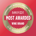 Barefoot Fruitscato Strawberry Rose Wine, California, 750ml Glass Bottle