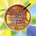 Lipton Family Size Cold Brew Iced Black Tea, Caffeinated, Tea Bags 22 Count Box