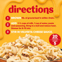 Velveeta Skillets Creamy Beef Stroganoff Pasta Dinner Kit, 11.6 oz Box