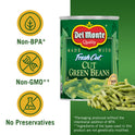 Del Monte Cut Green Beans Canned Vegetables, 14.5 oz Can