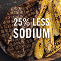 McCormick Grill Mates 25% Less Sodium Montreal Steak Seasoning, 3.18 oz Mixed Spices & Seasonings