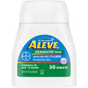 Aleve Headache Pain Reliever Naproxen Sodium Tablets, 50 Count