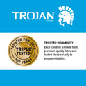 Trojan Sensitivity Bareskin Lubricated, Latex Condoms, 3ct