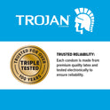 TROJAN Stimulations Ultra Ribbed Spermicidal Lubricated Condoms, 12 Count