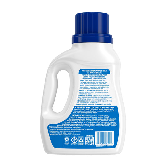 OxiClean White Revive Laundry Whitener and Stain Remover Liquid, 40.5 fl oz